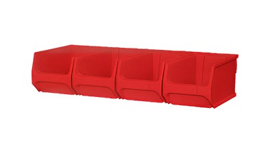 Wandleisten für Sichtlagerboxen