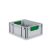 Eurobox, NextGen Color, Griffe grün geschlossen, 400x300x170mm - Karton