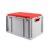 Eurobox, NextGen Seat Box, rot Griffe offen, 64-32 - Karton
