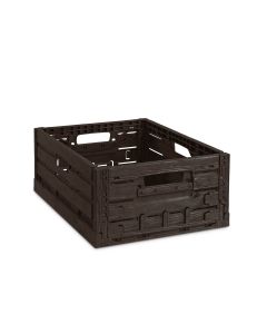 Klappbox Active Lock Holzdekor dunkelbraun 400x300x165 - Einzel
