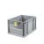 Eurobox NextGen Insight Cover, 400x300x220mm - Cover NIEDRIG - GELB - Palette