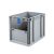Eurobox NextGen Insight Cover, 400x300x320mm - Cover HOCH - BLAU - Palette