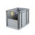 Eurobox NextGen Insight Cover, 400x300x320mm - Cover HOCH - GELB - Palette