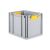 Eurobox, NextGen Color, Griffe gelb geschlossen, 400x300x320mm - Karton