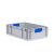 Eurobox, NextGen Color, Griffe blau geschlossen, 600x400x170mm - Einzel