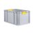 Eurobox, NextGen Color, Griffe gelb geschlossen, 600x400x120mm - Palette