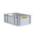 Eurobox, NextGen Color, Griffe gelb offen, 600x400x220mm - Einzel