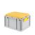 Eurobox, NextGen Seat Box, gelb Griffe geschlossen, 43-22 - Einzel