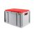 Eurobox, NextGen Seat Box, rot Griffe offen, 64-32 - Einzel