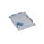 Scharnierdeckel Set Eurobox NextGen – 400 x 300, inkl. 2 blaue Schiebeschnappverschlüsse