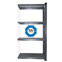 Anbauregal Tiefe 500 / 10 Fachböden / Breite 1050 mm