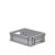 Eurobehälter mit offenen Griffen 43-120 - Karton - grau