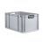 Eurobox NextGen 2.0 - Griffe offen - Schwarz - 600 x 400 x 320 mm - Einzel