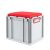 Eurobox, NextGen Seat Box, rot Griffe geschlossen, 43-32 - Einzel