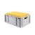 Eurobox, NextGen Seat Box, gelb Griffe offen, 64-22 - Einzel