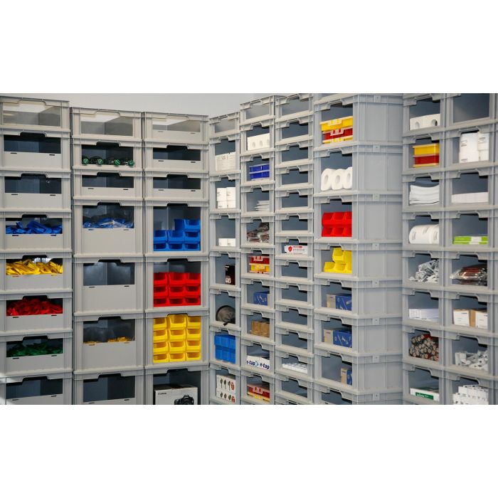 Eurobox, NextGen Insight, Seite offen, 400x300x220mm