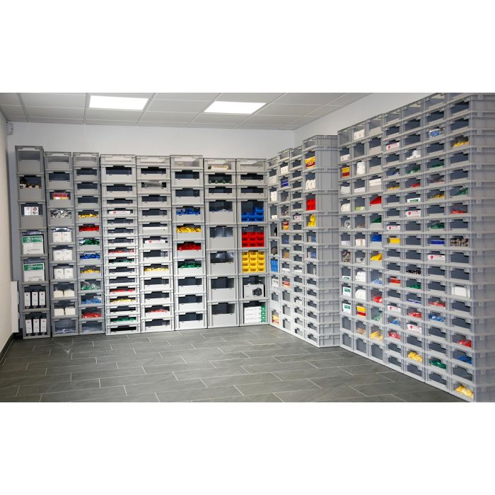 Eurobox, NextGen Insight, Seite offen, 400x300x220mm