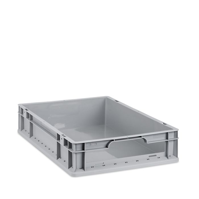Grundregal Tiefe 600 mit 10 Fachböden für Euroboxen NextGen