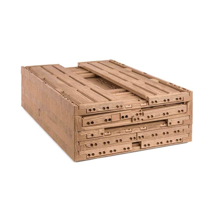 Klappbox Active Lock Holzdekor 600x400x218