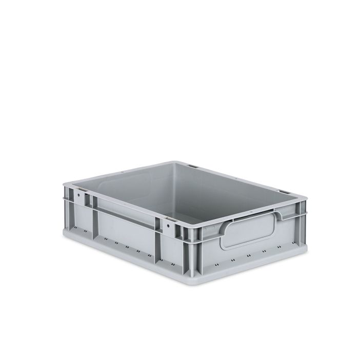 Anbauregal Tiefe 400 mit 10 Fachböden für Euroboxen NextGen Duo - Eco - Grip - Color