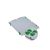 Auflagedeckel Set Eurobox NextGen – 400 x 300, inkl. 4 grüne Schiebeschnappverschlüsse