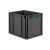 Eurobox NextGen 2.0 Cycle - Griffe geschlossen - Grün - 400 x 300 x 320 mm  - Anthrazit - Einzel