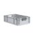 Eurobox NextGen 2.0 - Griffe offen - Schwarz - 600 x 400 x 170 mm - Karton