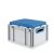 Seat Box NextGen 2.0 - Griffe offen - Blau - 400 x 300 x 265 mm - Einzel
