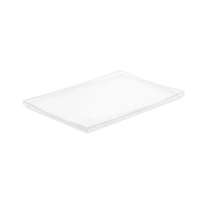 Durchsichtiger Klickdeckel basicline transluzent in den Maßen 300 x 200 mm für den Eurobehälter transluzent