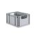 Eurobox NextGen 2.0 - Griffe offen - Schwarz - 400 x 300 x 220 mm - Einzel