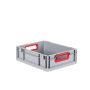 Anbauregal Tiefe 400 mit 10 Fachböden für Euroboxen NextGen Duo - Eco - Grip - Color thumbnail