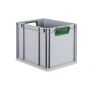 Grundregal Tiefe 400 mit 5 Fachböden für Euroboxen NextGen Duo - Eco - Grip - Color thumbnail