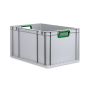 Grundregal Tiefe 400 mit 5 Fachböden für Euroboxen NextGen Duo - Eco - Grip - Color thumbnail