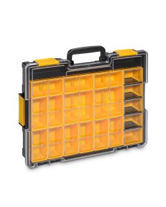 Kleinteilekoffer EuroPlus Pro >K<44.76/19 online kaufen mit gelben Einsatzboxen in verschiedenen Gr&ouml;&szlig;en