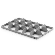 Gefache 3x5 - für 15 Gläser - Unterteil - 116x108x55 mm