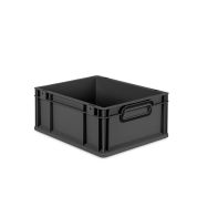 Eurobox NextGen 2.0 Cycle - Griffe geschlossen - Schwarz - 400 x 300 x 170 mm  - Anthrazit - Einzel