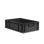 Eurobox NextGen 2.0 Cycle - Griffe geschlossen - Schwarz - 600 x 400 x 170 mm  - Anthrazit - Einzel
