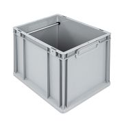 Eurobox, NextGen Hängeregisterbox, Griffe grau geschlossen, 400x300x320mm - Palette