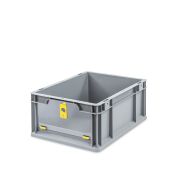 Eurobox NextGen Insight Cover, 400x300x170mm - Cover NIEDRIG - GELB - Einzel