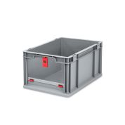 Eurobox NextGen Insight Cover, 400x300x220mm - Cover HOCH - ROT - Palette