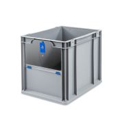 Eurobox NextGen Insight Cover, 400x300x320mm - Cover HOCH - BLAU - Palette