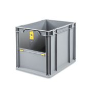 Eurobox NextGen Insight Cover, 400x300x320mm - Cover HOCH - GELB - Palette