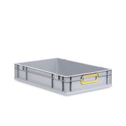 Eurobox NextGen 2.0 - Griffe geschlossen - Gelb - 600 x 400 x 120 mm - Einzel