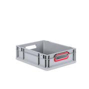Eurobox NextGen 2.0 - Griffe offen - Rot - 400 x 300 x 120 mm - Einzel