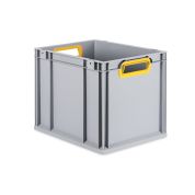 Eurobox, NextGen Color, Griffe gelb offen, 400x300x320mm - Einzel