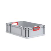 Eurobox, NextGen Color, Griffe rot offen, 600x400x170mm - Einzel