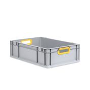 Eurobox, NextGen Color, Griffe gelb offen, 600x400x170mm - Einzel