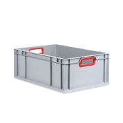 Eurobox, NextGen Color, Griffe rot offen, 600x400x220mm - Einzel