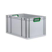 Eurobox, NextGen Color, Griffe grün offen, 600x400x320mm - Karton