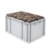 Eurobox, NextGen Seat Box, camouflage Griffe geschlossen, 64-32 - Karton